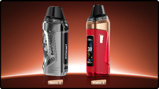 La différences Aegis Nano 2 et 3
